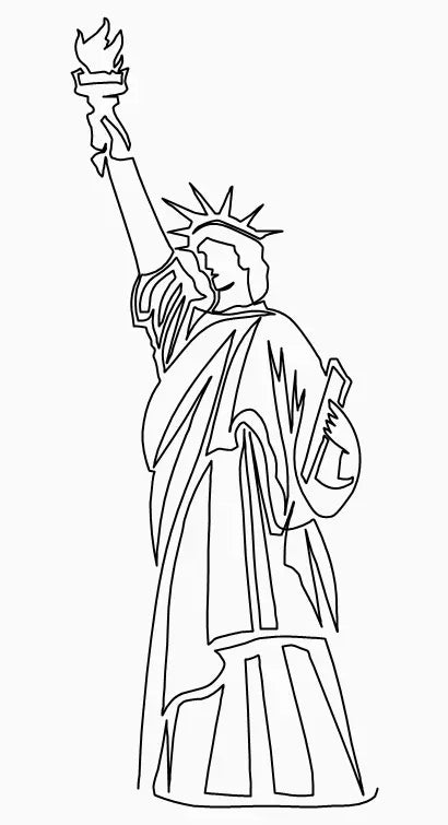 Statue of Liberty Block
