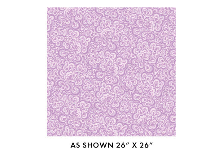 Serenade Stream Lavender Twilight Serenade Cotton Wideback Fabric per yard