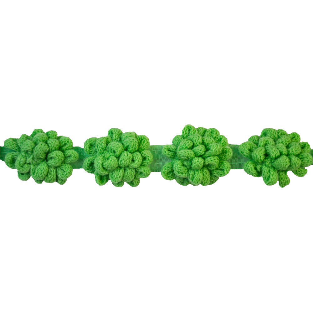 2 Inch Crochet Flower Trim - 10 Yard Roll - BF-1360