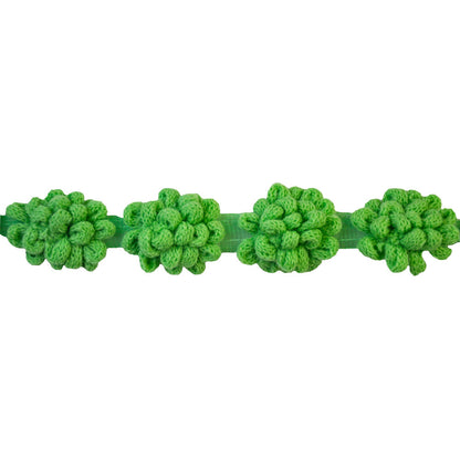 2 Inch Crochet Flower Trim - 10 Yard Roll - BF-1360