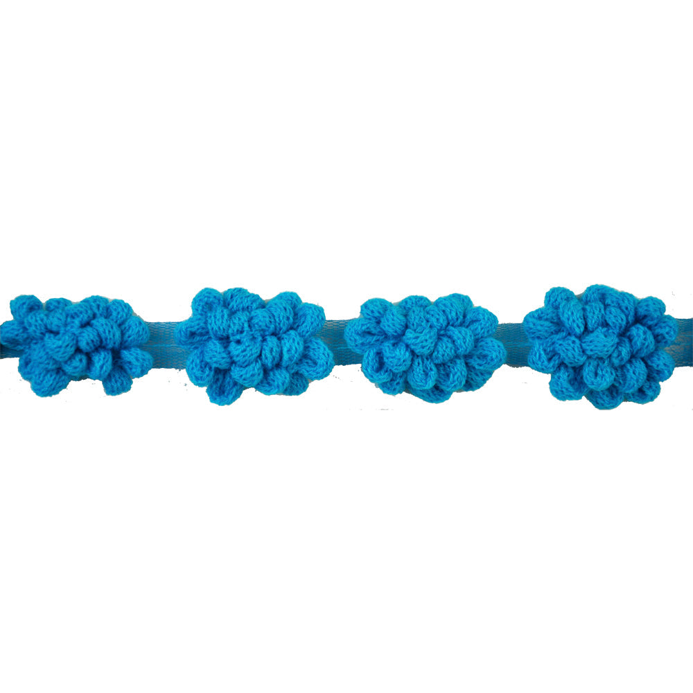 2 Inch Crochet Flower Trim - 10 Yard Roll - BF-1360