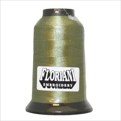 237 BEAN GREEN - Floriani Thread 40 weight 1000M