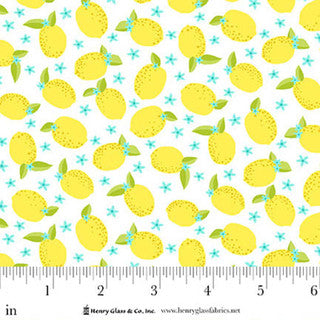 Jubilee Multi Lemons Cotton 44" / 45" Fabric per yard