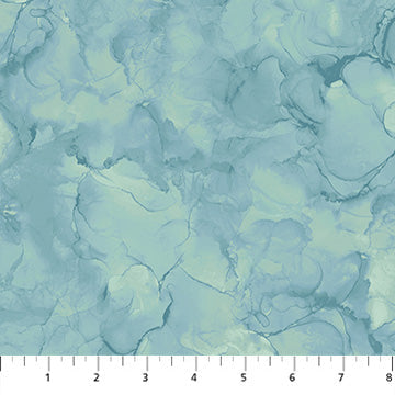 Mirage Sea Glass Cotton 43"/44" Fabric Per Yard