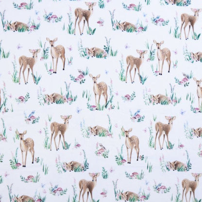 Digital Cuddle Multi Fawn Of You 58" - 60" Fabric per yard