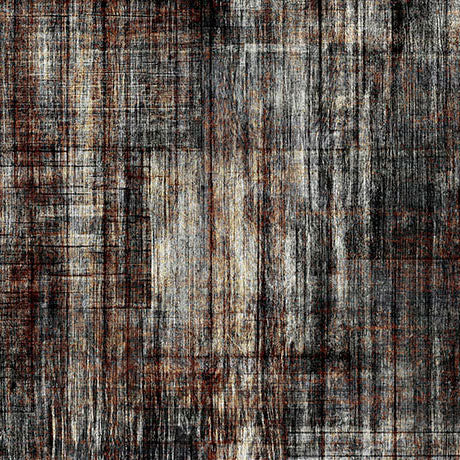 Grey Into the Woods Texture Blender Charcoal Wideback Cotton Fabric Per Yard
