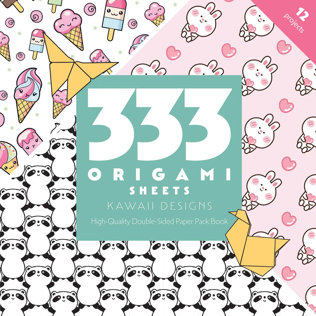 333 Origami Sheets Kawaii Designs