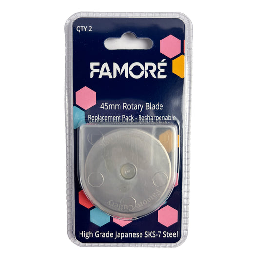 45mm SKS-7 Replacement Rotary Blades - 2pcs