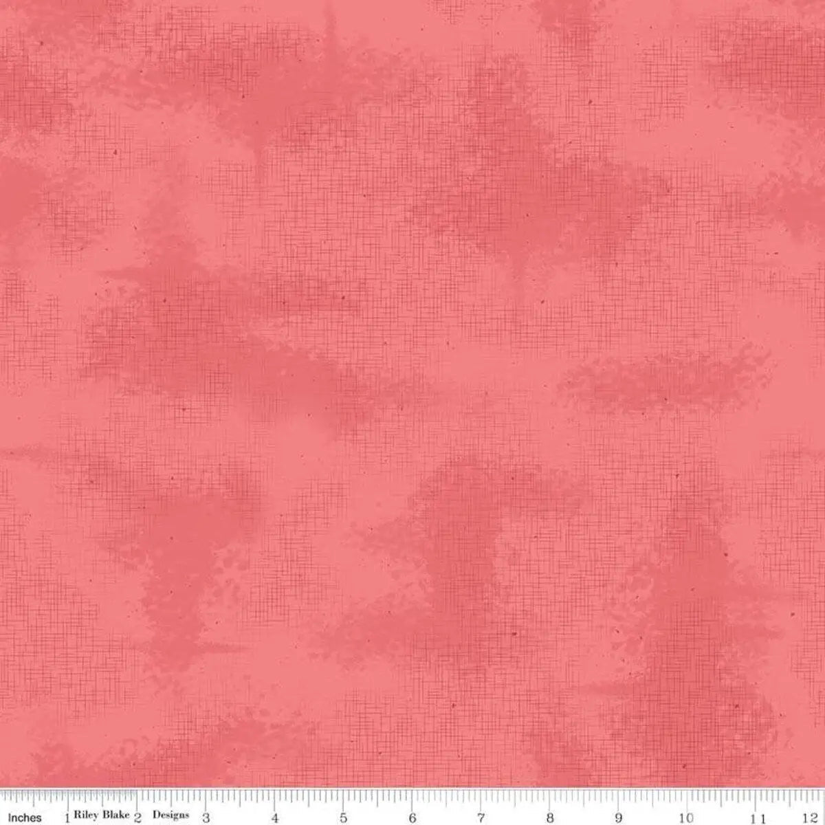 Pink Shabby Coral Cotton 43"/44" Fabric Per Yard
