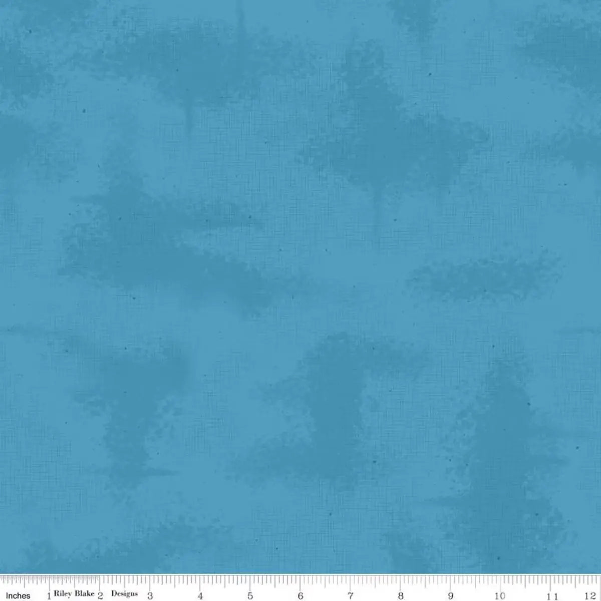 Blue Shabby Soldier Cotton 43"/44" Fabric Per Yard