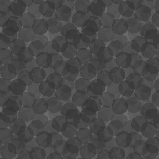 Black Ink Juicy Tonal Trio Cotton 44"/45" Fabric Per Yard