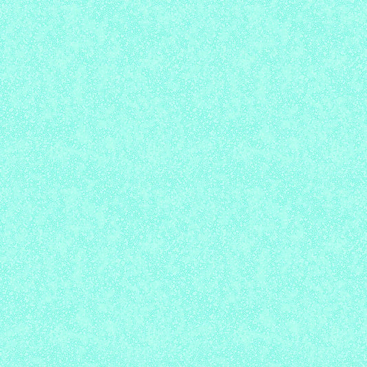 Blue Aquamarine Ditsy Tonal Trio Cotton 44"/45" Fabric Per Yard