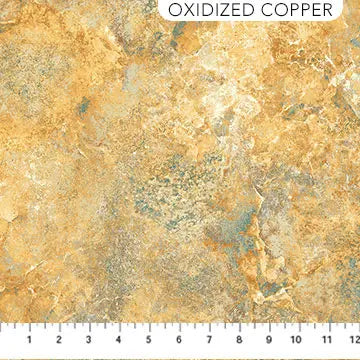 Brown Oxidized Copper 26756-680 Cotton 44"/45" Fabric Per Yard