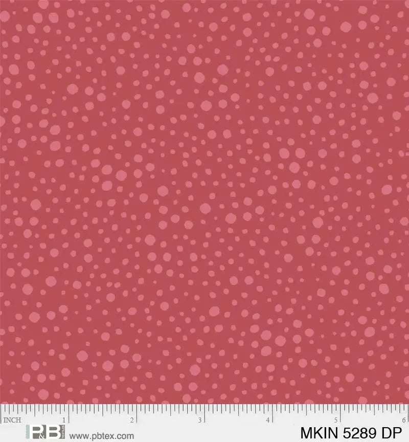 Red Mystical Kingdom 44"/45" Fabric Per Yard