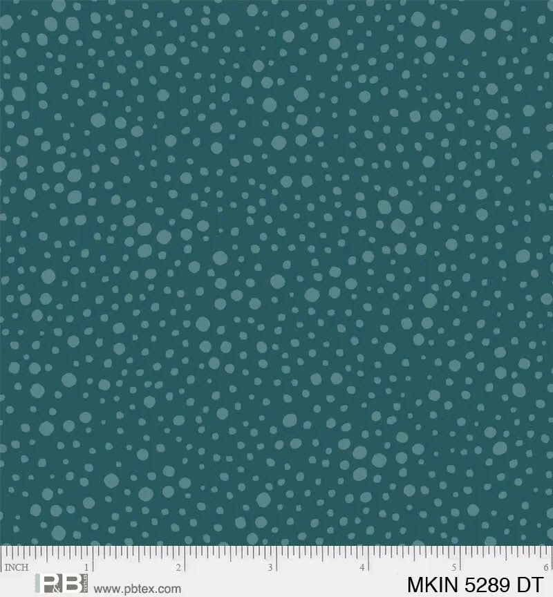 Green Mystical Kingdom 44"/45" Fabric Per Yard