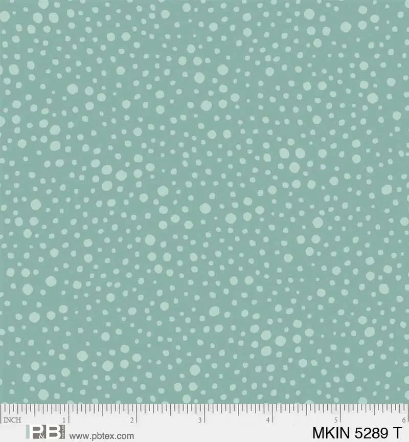 Light Green Mystical Kingdom 44"/45" Fabric Per Yard