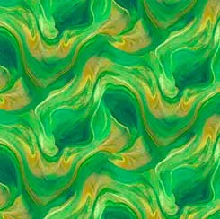 Green Surge Lava 44"/45" Fabric Per Yard