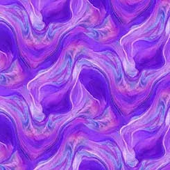 Purple Surge Lava 44"/45" Fabric Per Yard