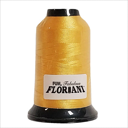 523 GOLDENROD - Floriani Thread 40 weight 1000M