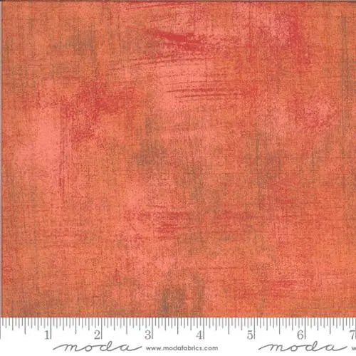 544 Orange Pumpkin Moda Grunge - Fat Quarter