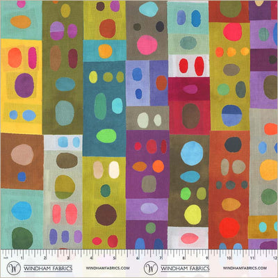 Peek-A-Coo Palette Multi Cotton 43/44 Fabric Per Yard