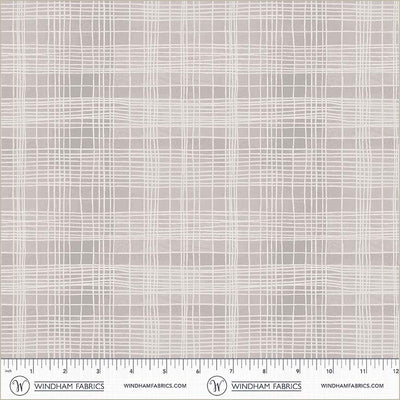 String Theory Plaid Ocean Mist Cotton 43/44 Fabric Per Yard