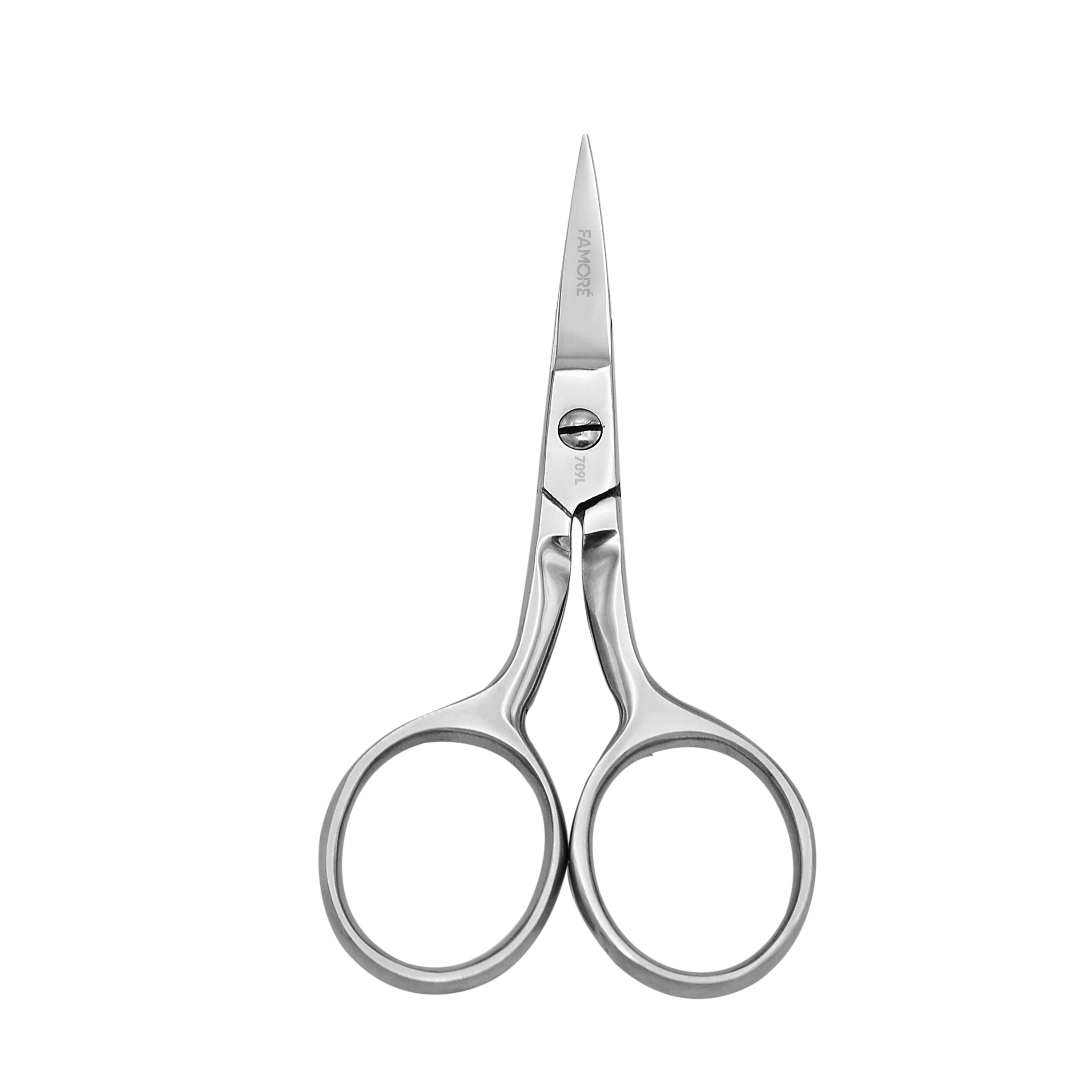 709L - Large Ring Left Hand, Curved Fine Point Scissors(4in)