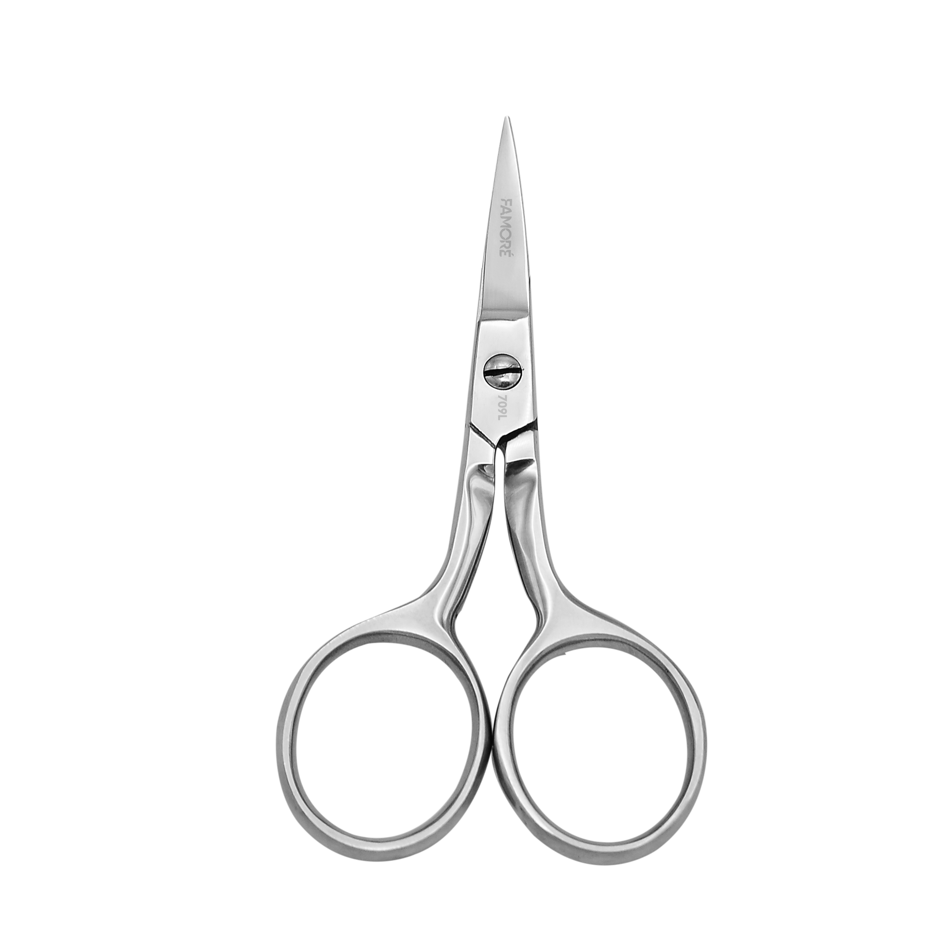 709L - Large Ring Left Hand, Curved Fine Point Scissors(4in)