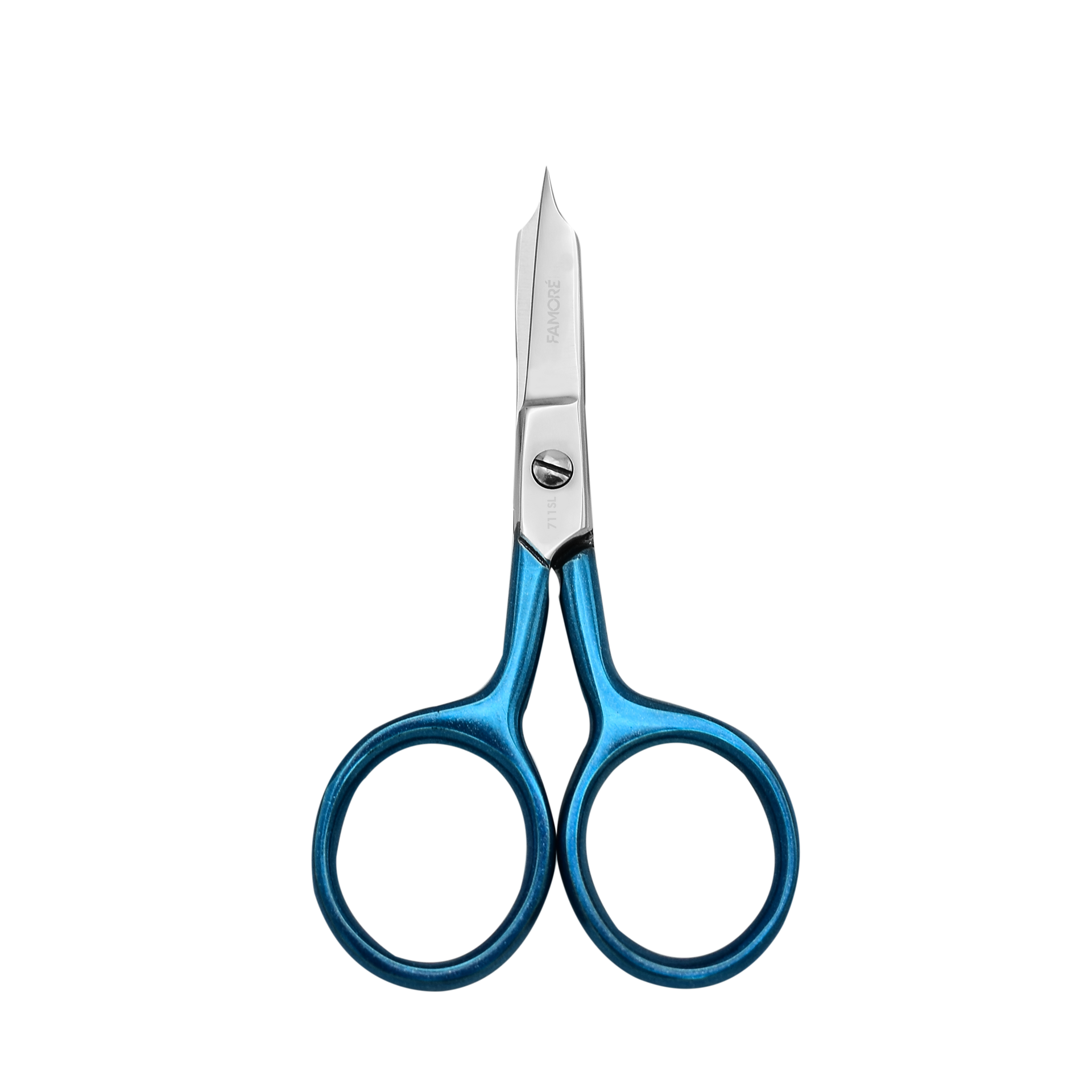 711L - True Left-Handed Straight Micro Tip, Large Ring Scissors (4in)