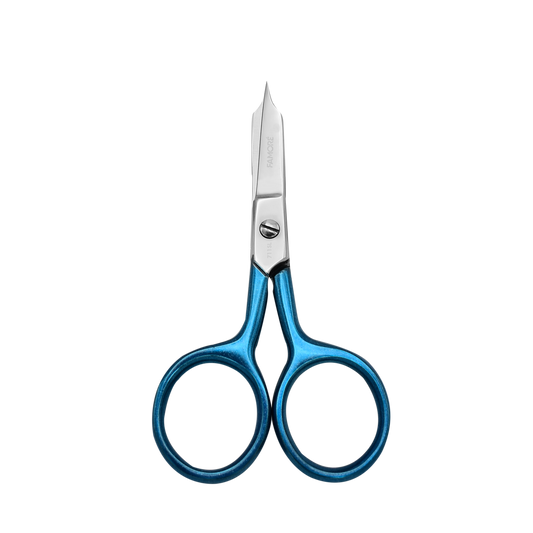 711L - True Left-Handed Straight Micro Tip, Large Ring Scissors (4in)