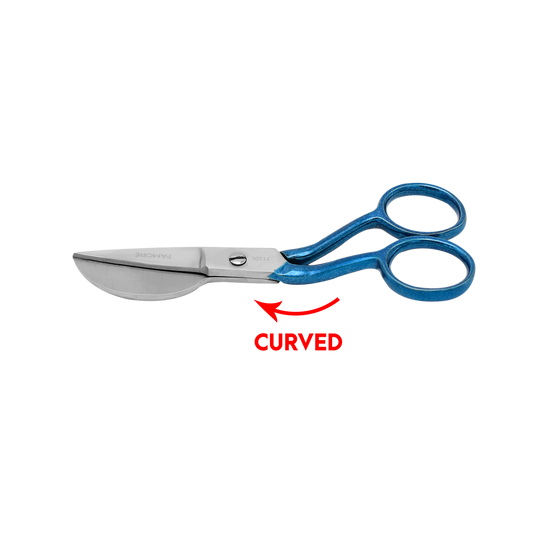 712DL - Left-Handed Mini Duck Bill Applique Scissors (4.5in)