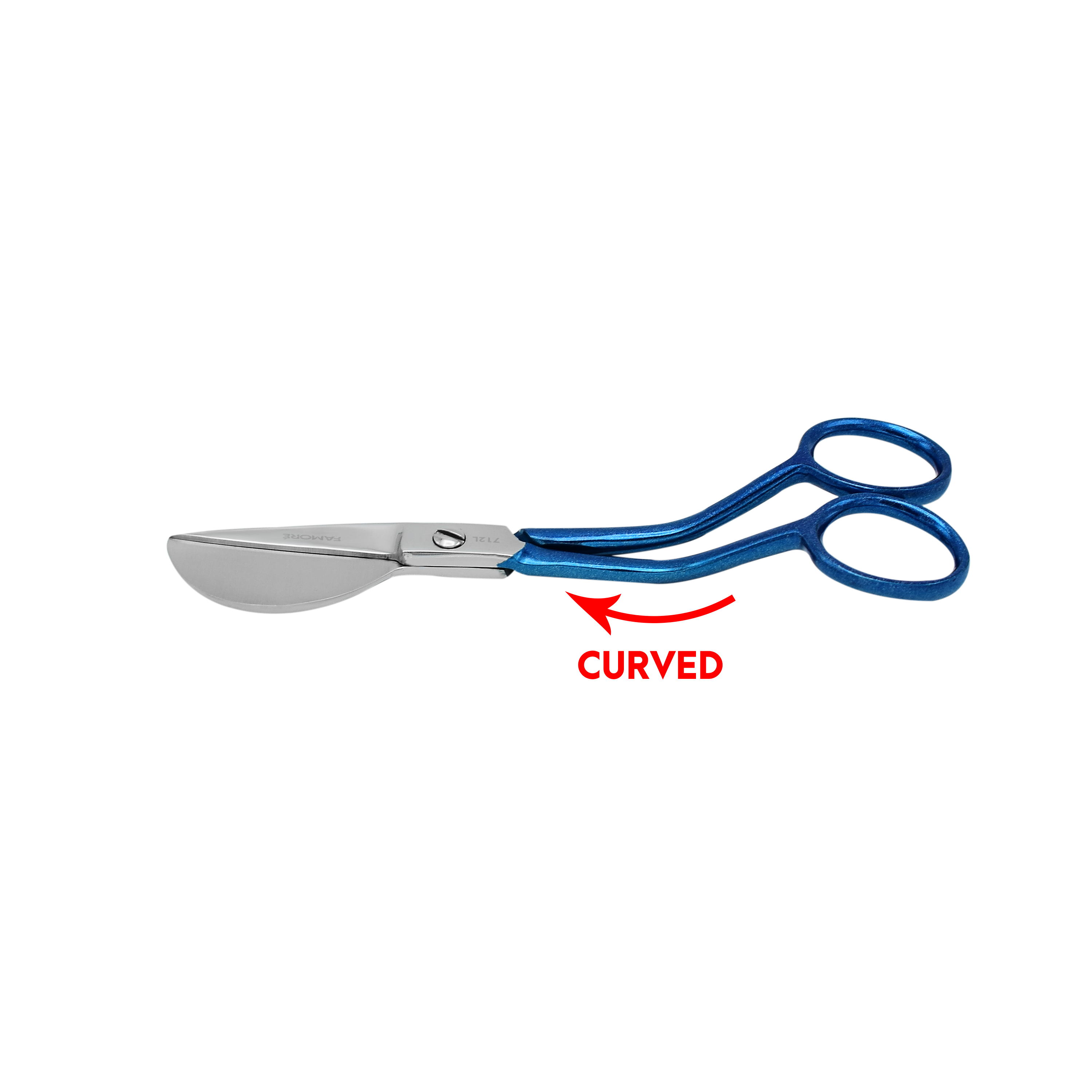 712L - Left Handed Duck Bill Applique Scissors (6in.)