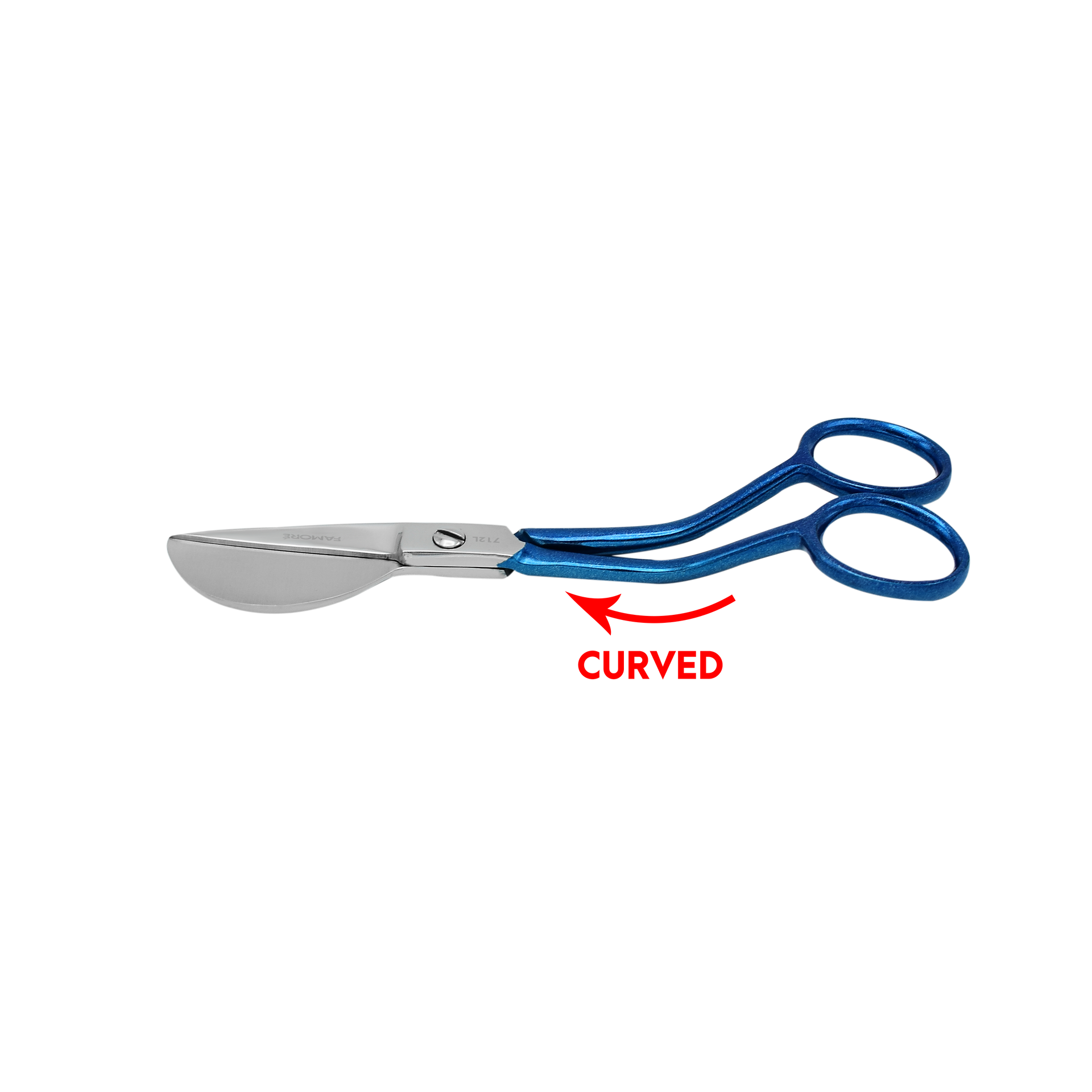 712L - Left Handed Duck Bill Applique Scissors (6in.)