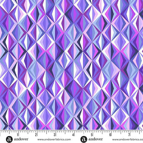 Libs Elliott Glaze Perfect Day Prism Blue 108" Cotton Wideback Fabric per yard