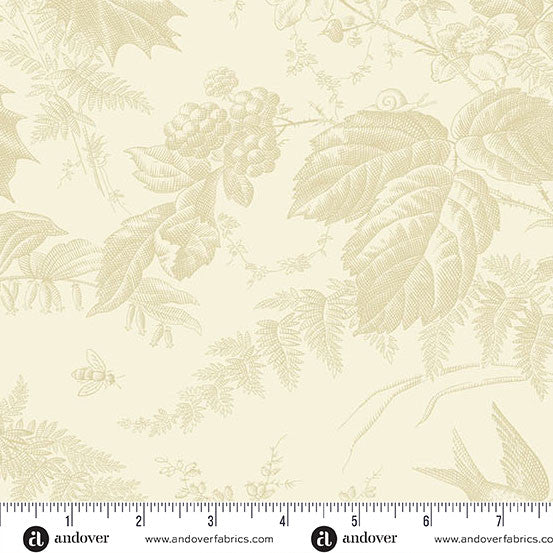 Laundry Basket Quilts Vermont Sand 108" Cotton Wideback Fabric per yard