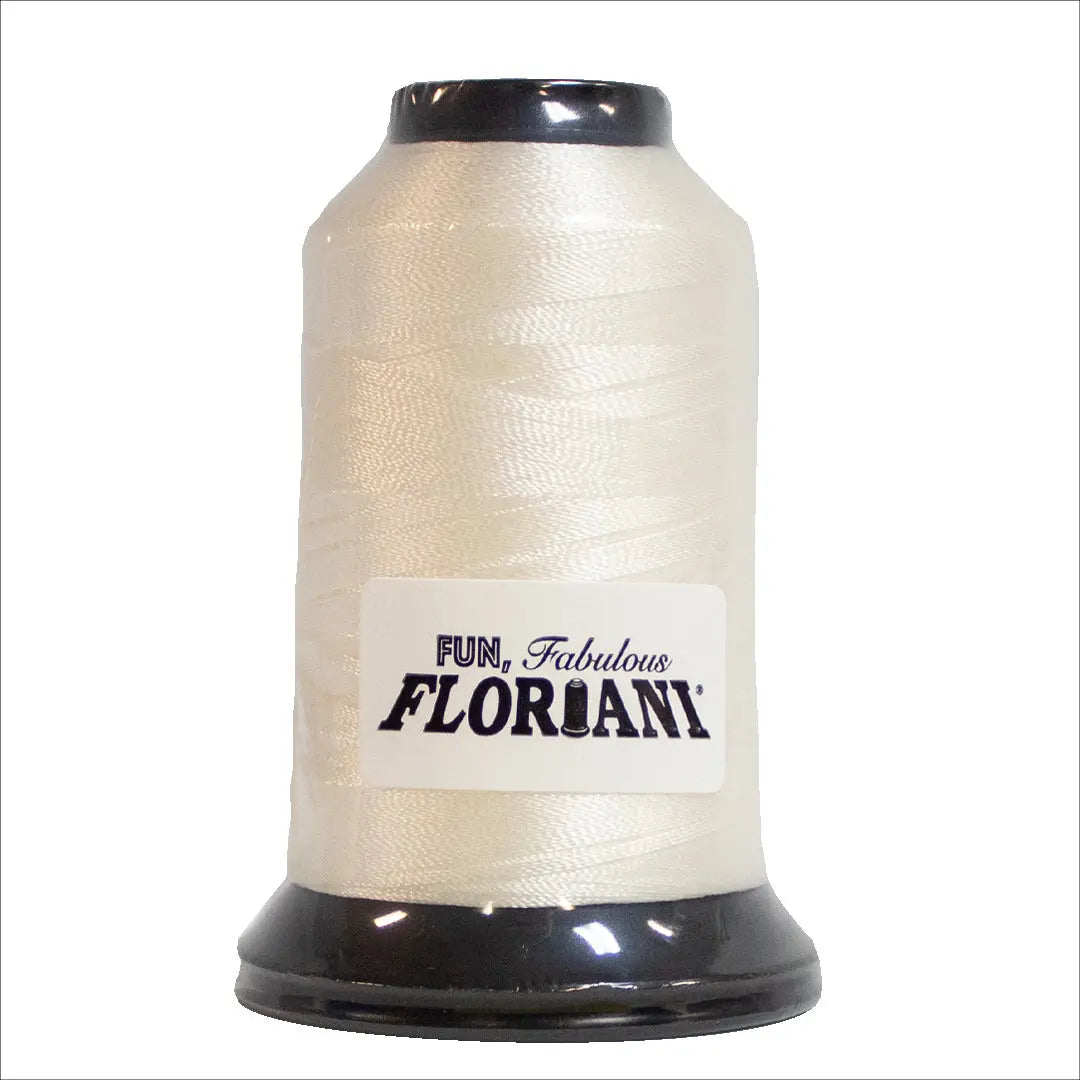 730 OFF WHITE - Floriani Thread 40 weight 1000M