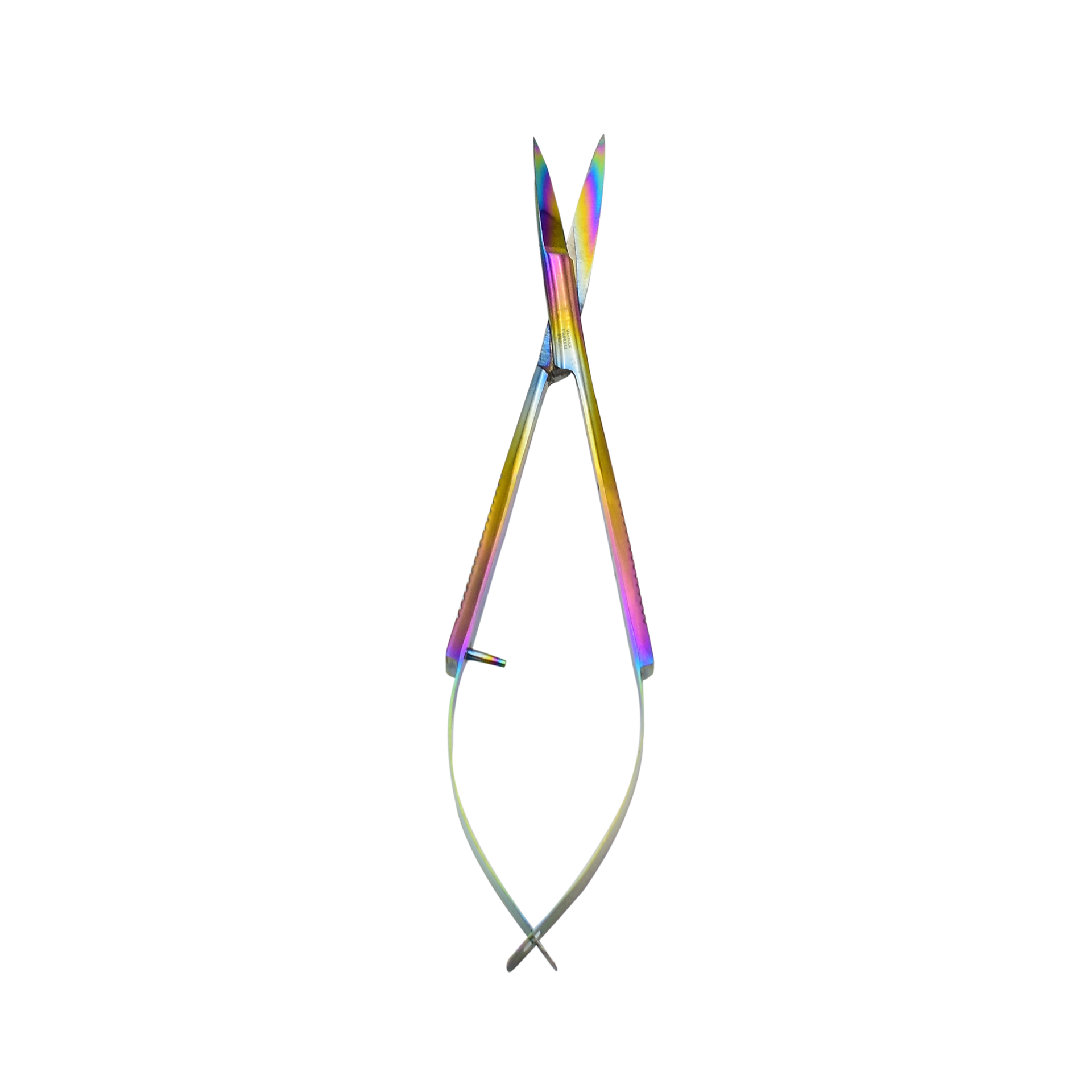 738T - EZ Snip Micro Serrated Titanium Coated Curved Blade