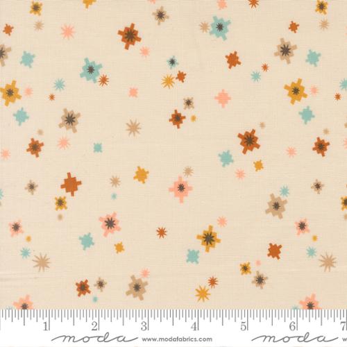 Boho Haven Eggshell Cotton 44"/45" Fabric Per Yard