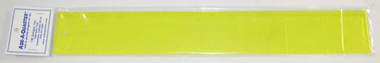 Add A-Quarter Ruler 2 1/2in x 18in