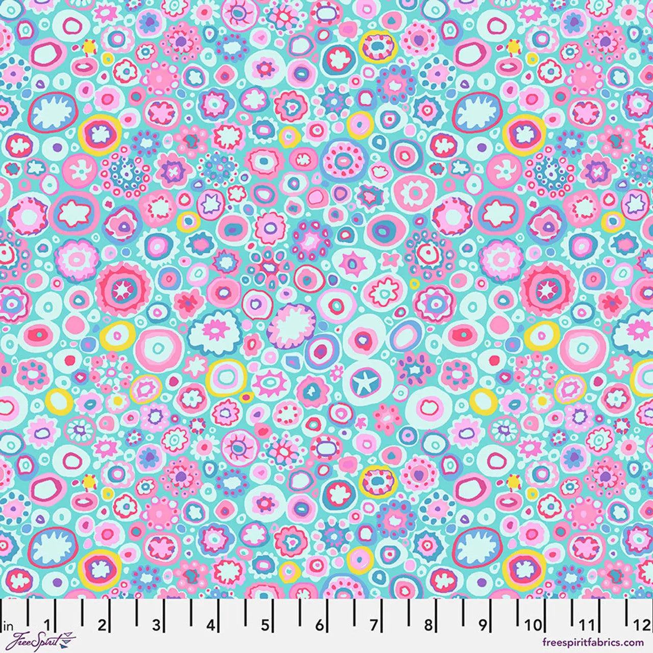 Aqua Paperweight Cotton 44"/46" Fabric Per Yard