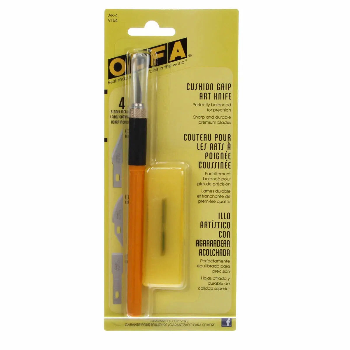 Art Knife with 3 Blades