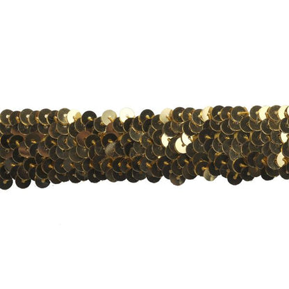 Stretch Sequin Trim - 1" Width (10 Yard Roll) - BQ-302-10