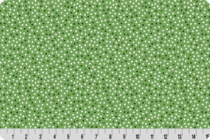 Barely Basics Lots a Dots Quilting Cuddle Leaf Fabric Per Yard
