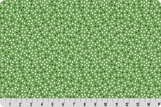 Barely Basics Lots a Dots Quilting Cuddle Leaf Fabric Per Yard