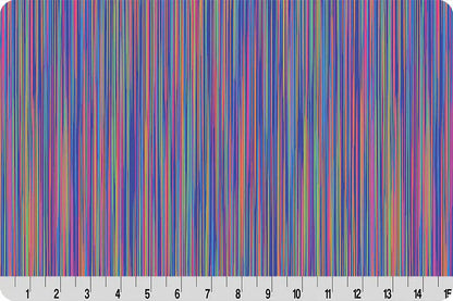 Barely Basics Melange Quilting Cuddle Rainbow Fabric Per Yard