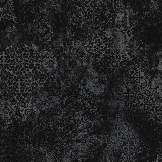 Barely Basics Stone Wash Quilting Cuddle Black Fabric Per Yard