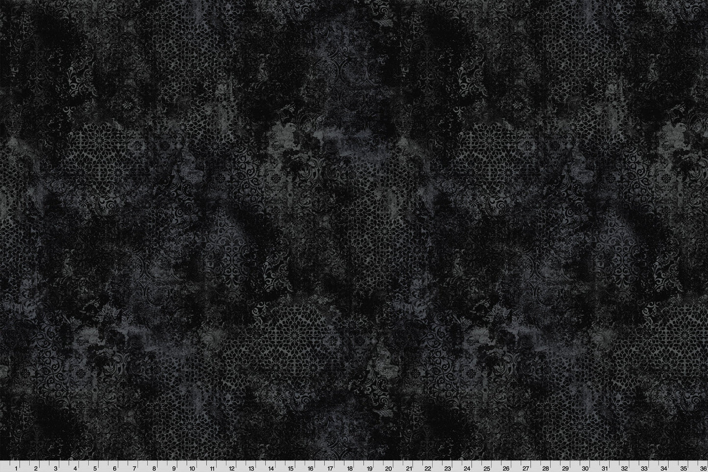 Barely Basics Stone Wash Quilting Cuddle Black Fabric - ( 7/8 Yard Pack )