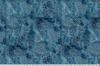 Barely Basics Stone Wash Quilting Cuddle Dark Sea Fabric Per Yard