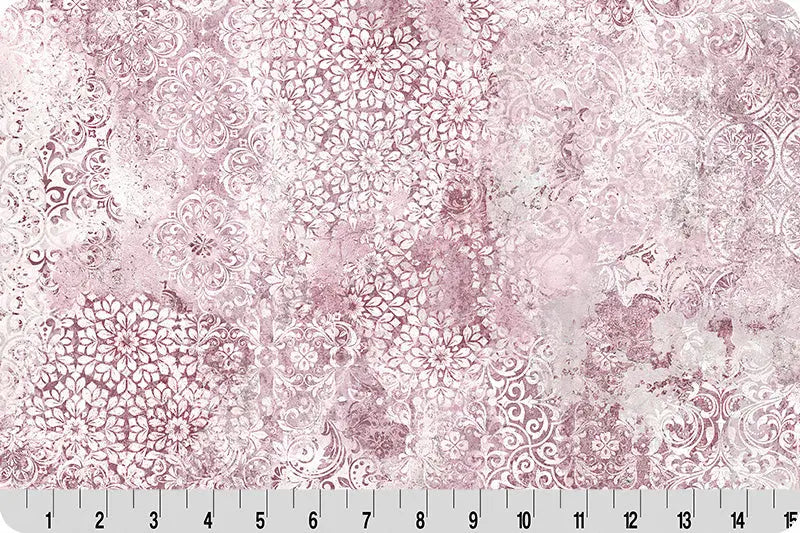 Barely Basics Stone Wash Quilting Cuddle Rose Fabric Per Yard
