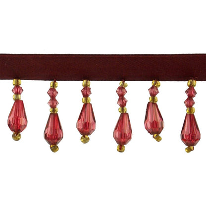 Beaded Fringe-1 1/2" length-BB-902 x 15 Yard Roll
